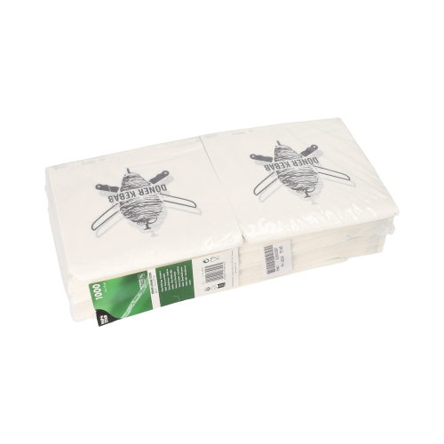 144000 Döner-Kebab-Tüten 16 cm x 16 cm weiss