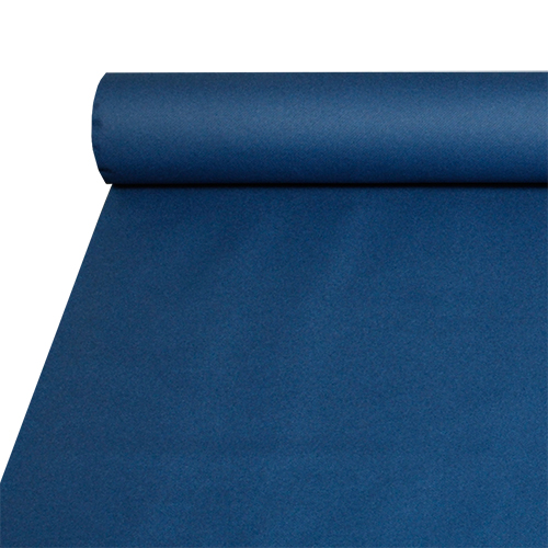56 Tischdecke, stoffähnlich, Airlaid 20 m x 1,2 m dunkelblau
