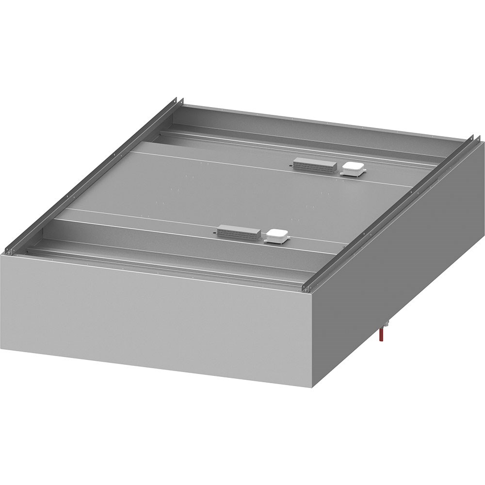 Deckenhaube "Basic Line", Kastenform 1000 mm x 2200 mm mit Flammschutzfilter Typ B Deckenhaube "Basic Line", Kastenform 1900 mm x 2400 mm mit Flammschutzfilter Typ B