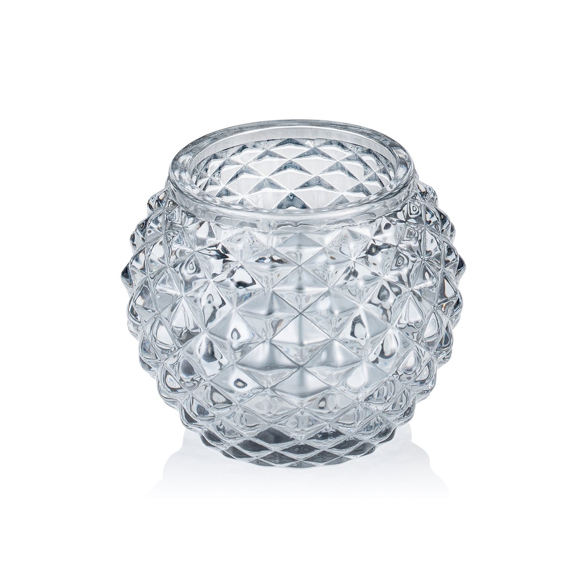 Ball Smoke Grey YUYU, Ø 7,5 cm, Höhe 6 cm