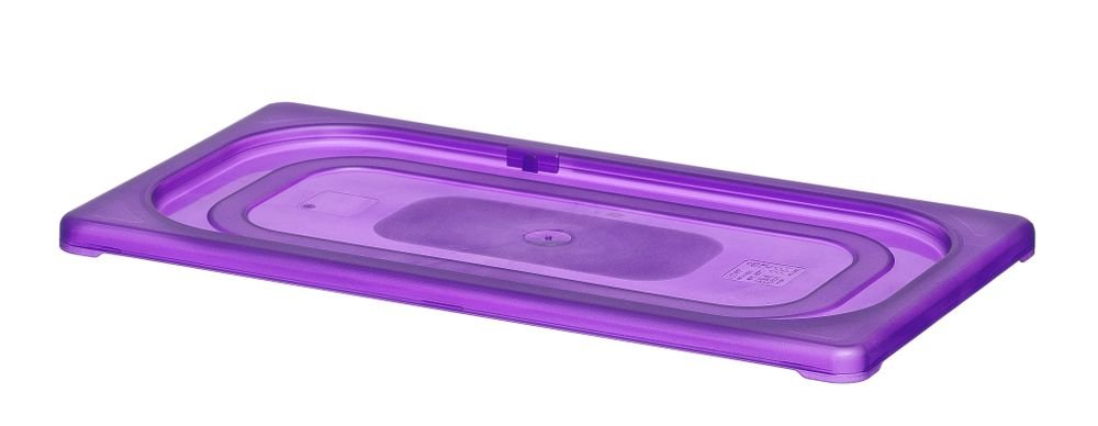 Gastronorm-Deckel violett, HENDI, GN 1/3, Violett, 325x176mm
