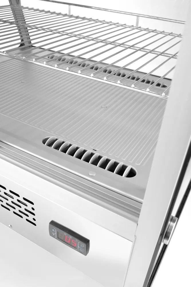 Aufsatz-Kühlvitrine, Arktic, 120L, 230V/160W, 707x570x(H)680mm