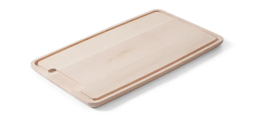 Tranchierbrett, Holz hell, 390x230mm Tranchierbrett, Holz hell, 390x230mm