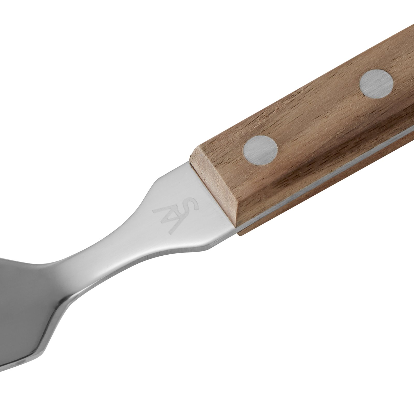 Steakgabel Set CARLOS, mit grauem Pakkaholzgriff, 22,5 cm Steakgabel Set, mit Walnussholzgriff, 20 cm