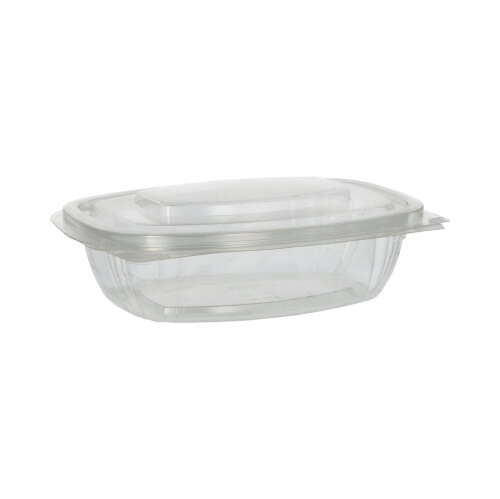 50 Feinkost- und Salatschalen mit Klappdeckeln, PLA "pure" 375 ml 4,8 cm x 16,1 cm x 13,2 cm glasklar 4800 Feinkost- und Salatschalen mit Klappdeckeln, PLA "pure" 375 ml 4,8 cm x 16,1 cm x 13,2 cm glasklar