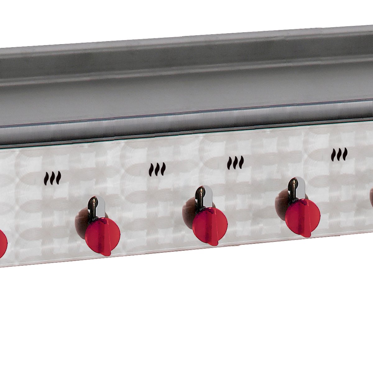 Gas-Kombi-Tischbräter 6 6 Brenner Gas-Kombi-Tischbräter 6 6 Brenner