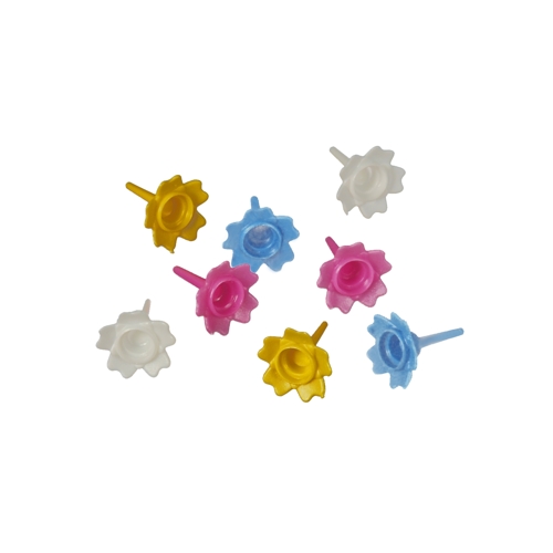 290304 Halter für Geburtstagskerzen farbig sortiert