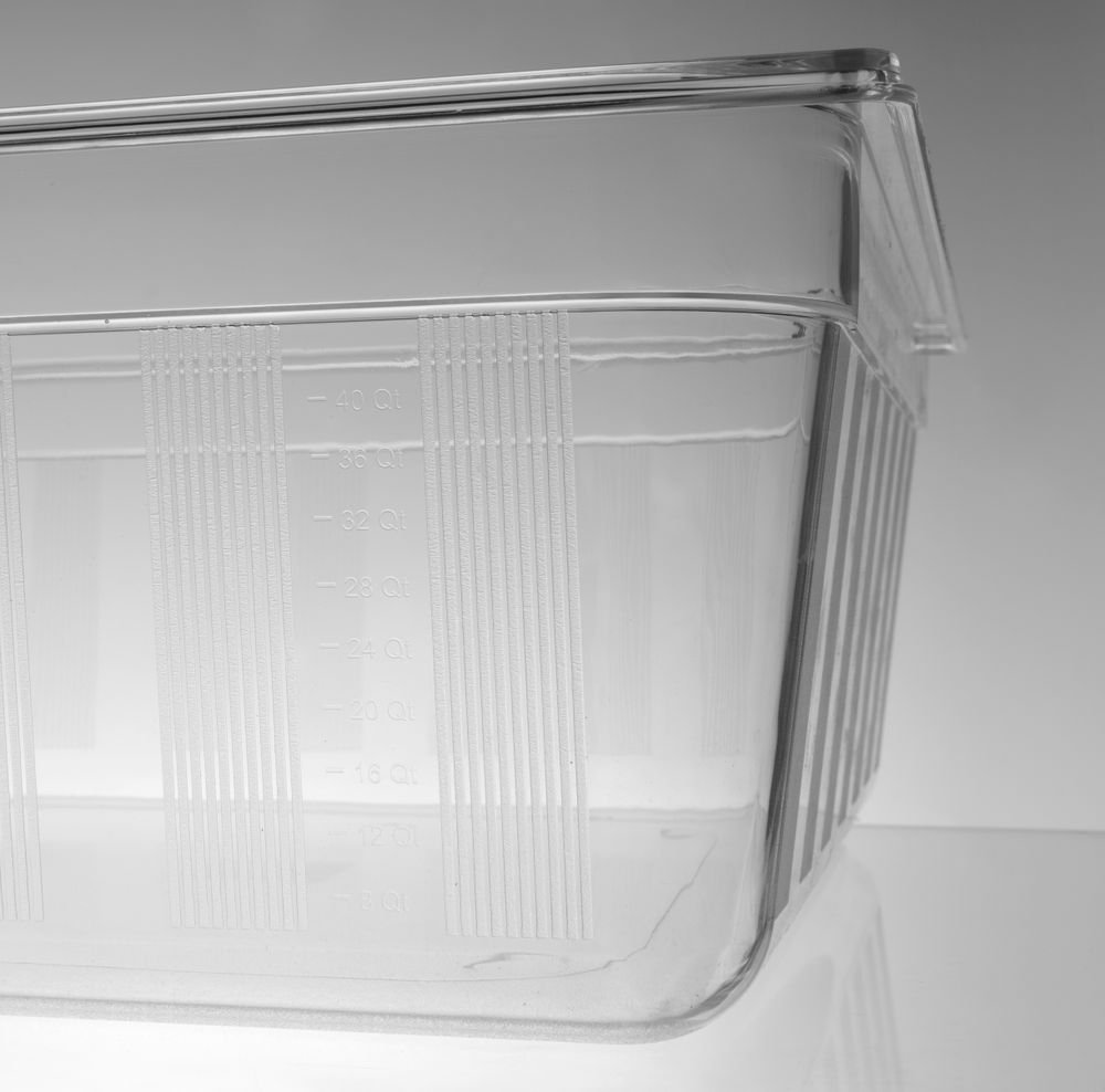 Gastronorm-Behälter 2/1, HENDI, GN 2/1, 58L, Transparent, 650x530x(H)200mm