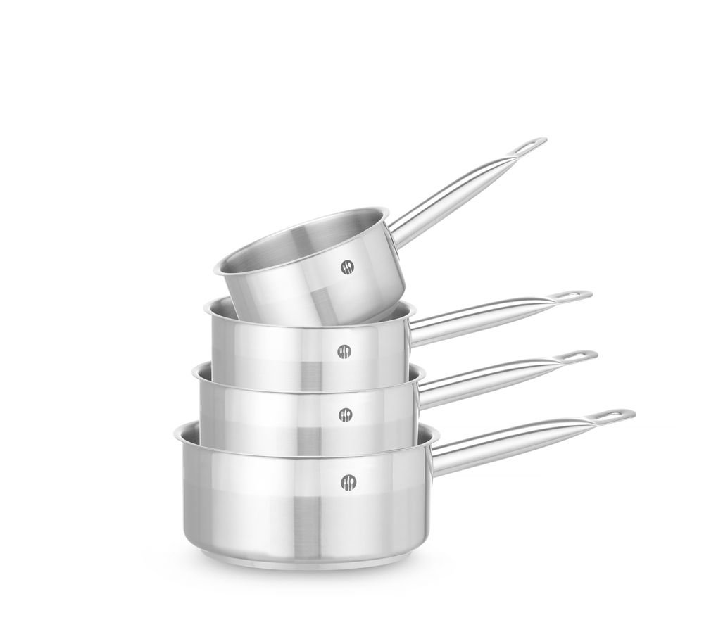 Kasserolle - ohne Deckel, HENDI, Profi Line, 1L, ⌀140x(H)70mm Kasserolle - ohne Deckel, HENDI, Profi Line, 3L, ⌀200x(H)90mm