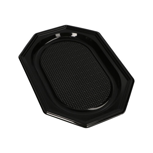 4000 Servierplatten, PET 34 cm x 25 cm schwarz