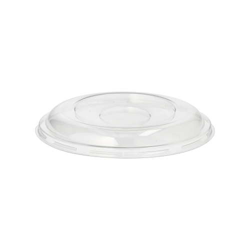 6000 Dom-Deckel, R-PET rund Ø 15,5 cm · 2,5 cm klar