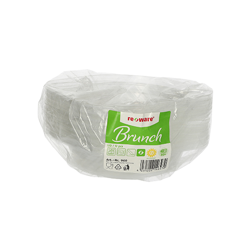 Mehrweg-Deckel für Suppenschalen PP Ø 16,2 cm · 4 cm transparent Mehrweg-Deckel für Suppenschalen PP Ø 16,2 cm · 4 cm transparent