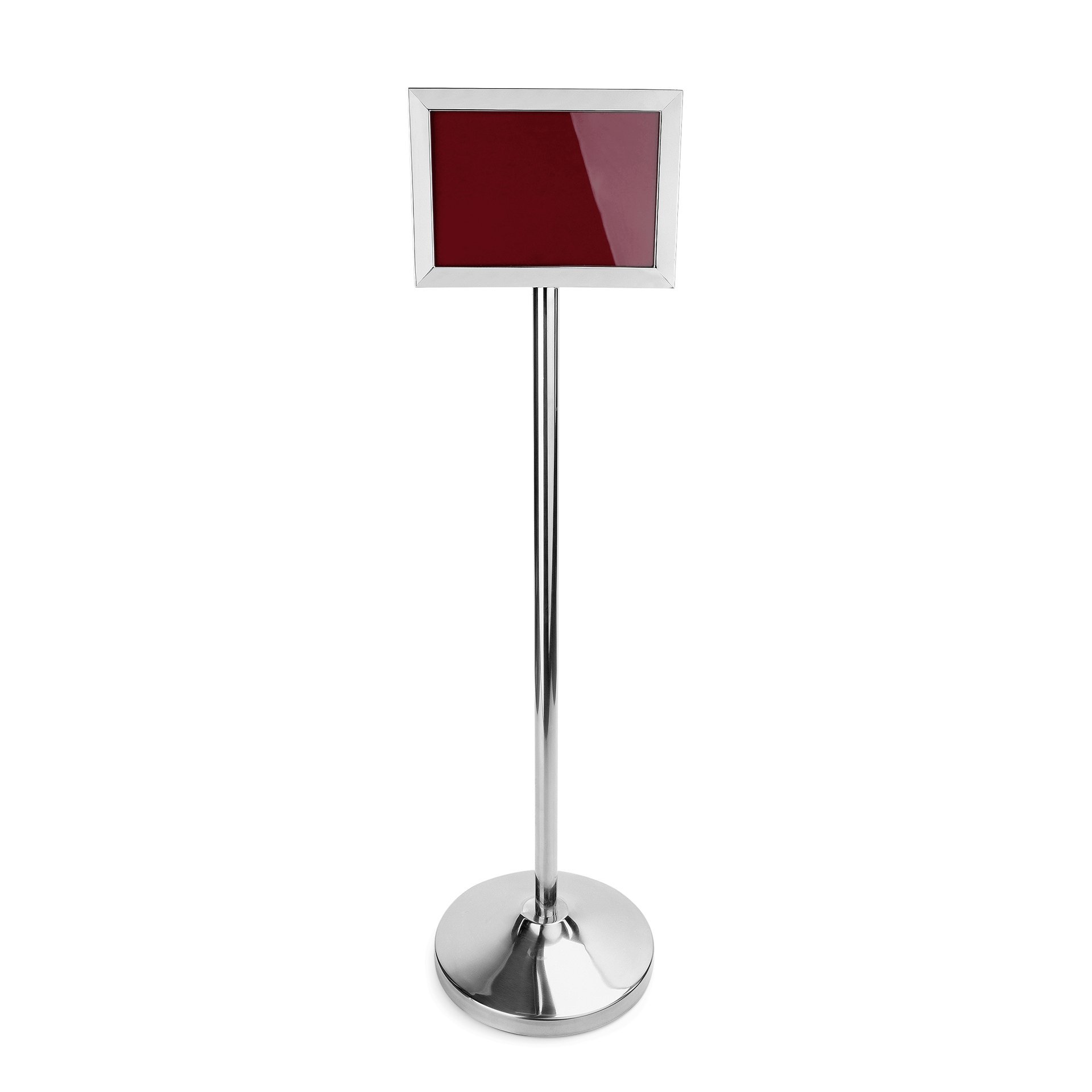 Info-Ständer (H)120 cm, silber