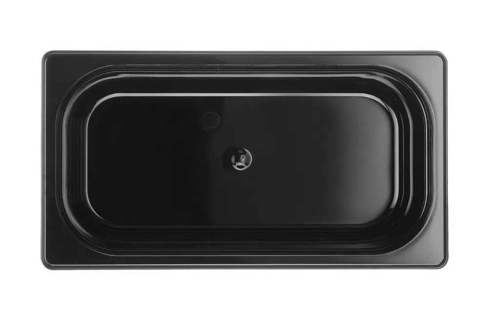Gastronorm-Behälter 1/3, Profi Line, GN 1/3, 5,7L, Schwarz, 325x176x(H)150mm Gastronorm-Behälter 1/3, Profi Line, GN 1/3, 4L, Schwarz, 325x176x(H)100mm