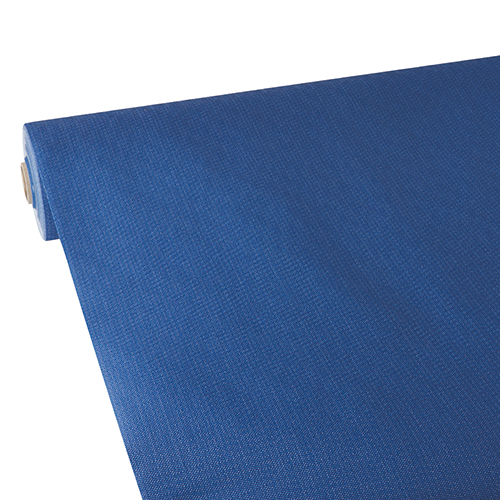 48 Tischdecke, stoffähnlich, Vlies "soft selection plus" 25 m x 1,18 m dunkelblau