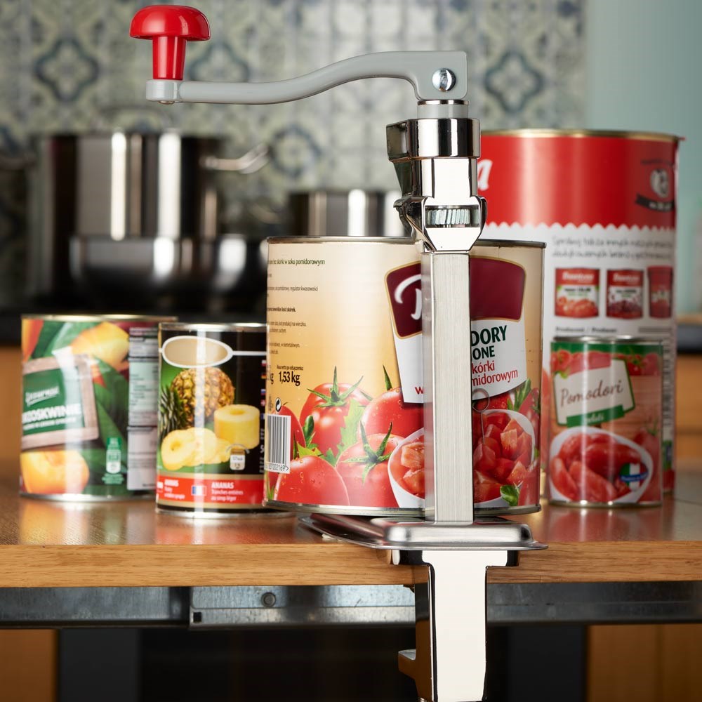 Tischdosenöffner für Dosen bis 400 mm Höhe