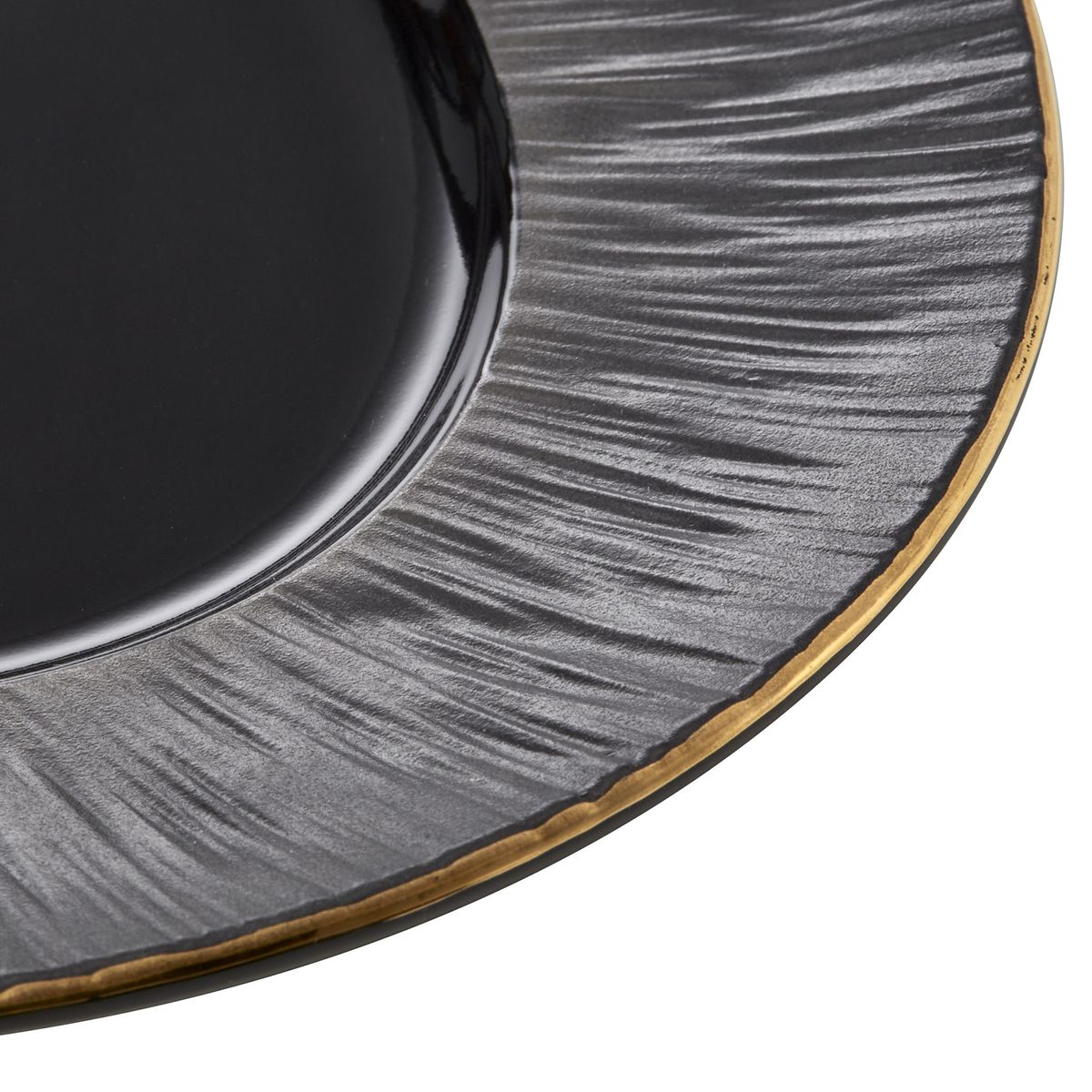 Platte Set MAYA KURO, 33 x 24,5 cm, schwarz Platte Set MAYA KURO, 33 x 24,5 cm, schwarz
