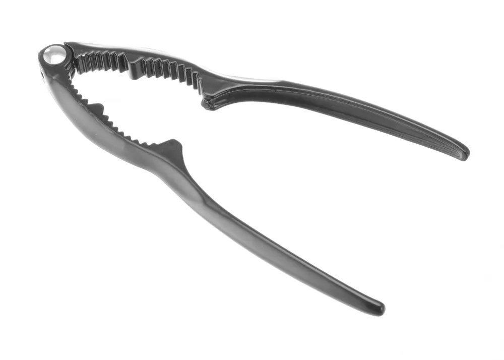 Nuss- und Meeresfrüchte-Knacker, mattschwarz, Schwarz, 155x35mm Nuss- und Meeresfrüchte-Knacker, mattschwarz, Schwarz, 155x35mm