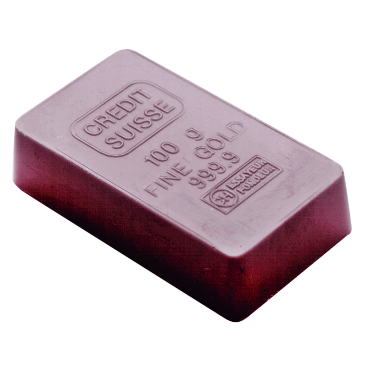 Schokoladen Form - Nugget aus Gold Schokoladen Form - Nugget aus Gold