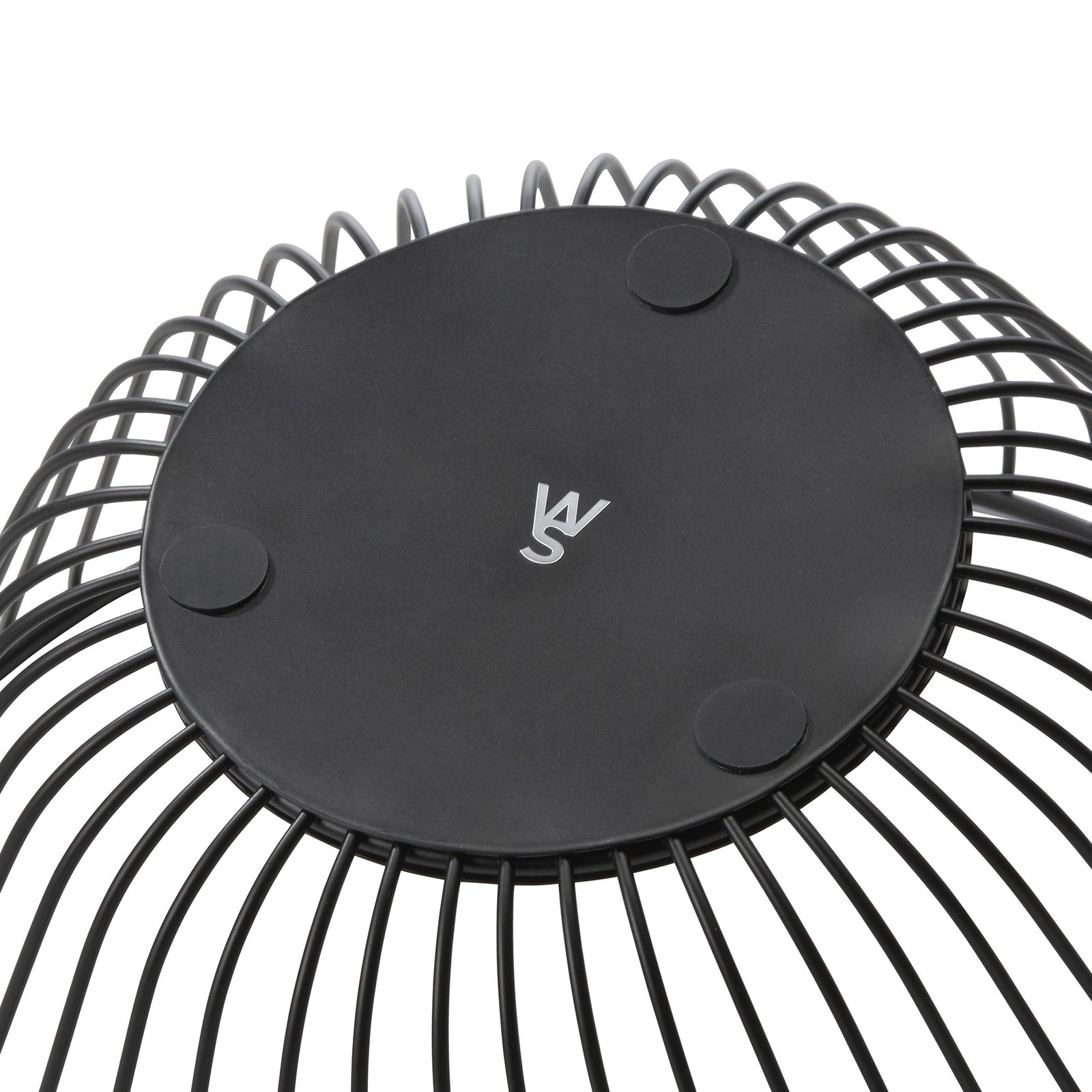 Buffetkorb, Ø 25 cm, Höhe 14 cm, schwarz pulverbeschichtet, Metall