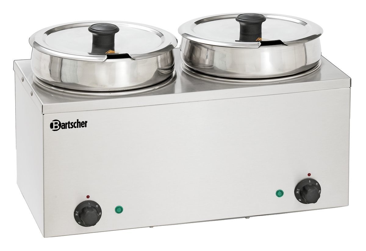 Bain Marie Hotpot, 2x Topf, 6,5 L Bain Marie Hotpot, 2x Topf, 6,5 L