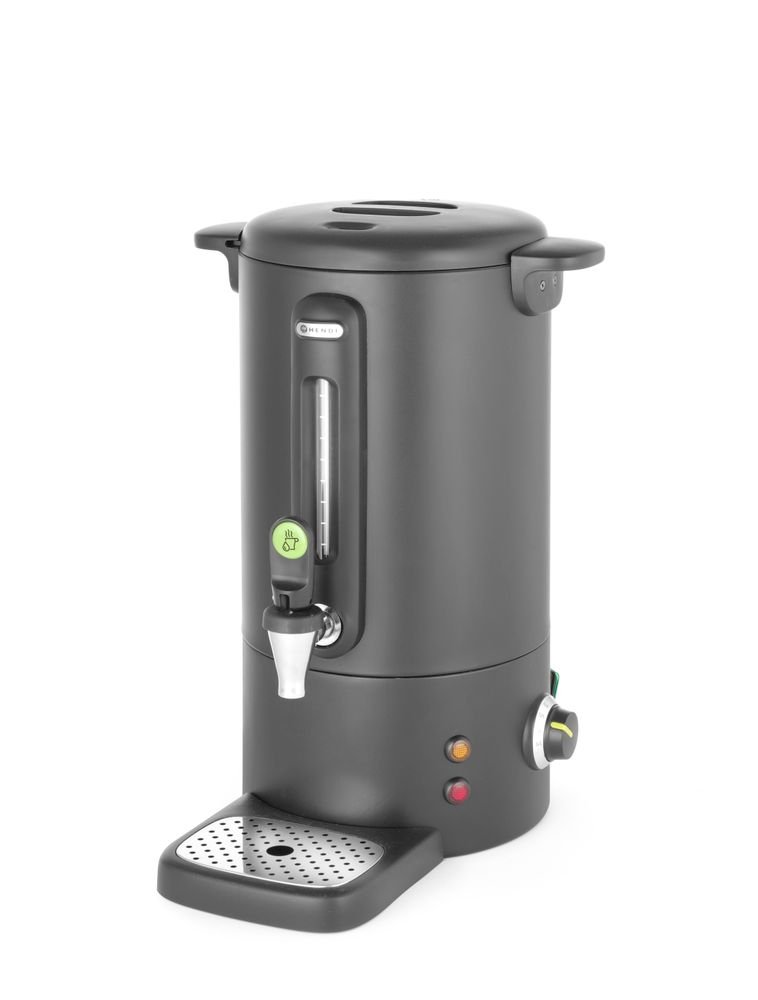 Heißgetränkekessel mattschwarz – Design by Bronwasser, HENDI, 16L, Schwarz, 220-240V/1650W, 357x380x(H)502mm