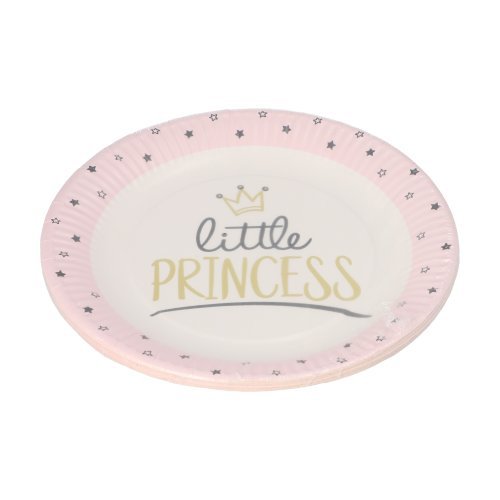 12000 Teller, Pappe rund Ø 23 cm "Little Princess"