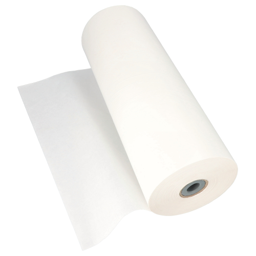 480 kg Einschlagpapiere, Cellulose 570 m x 50 cm weiss Secare-Rolle