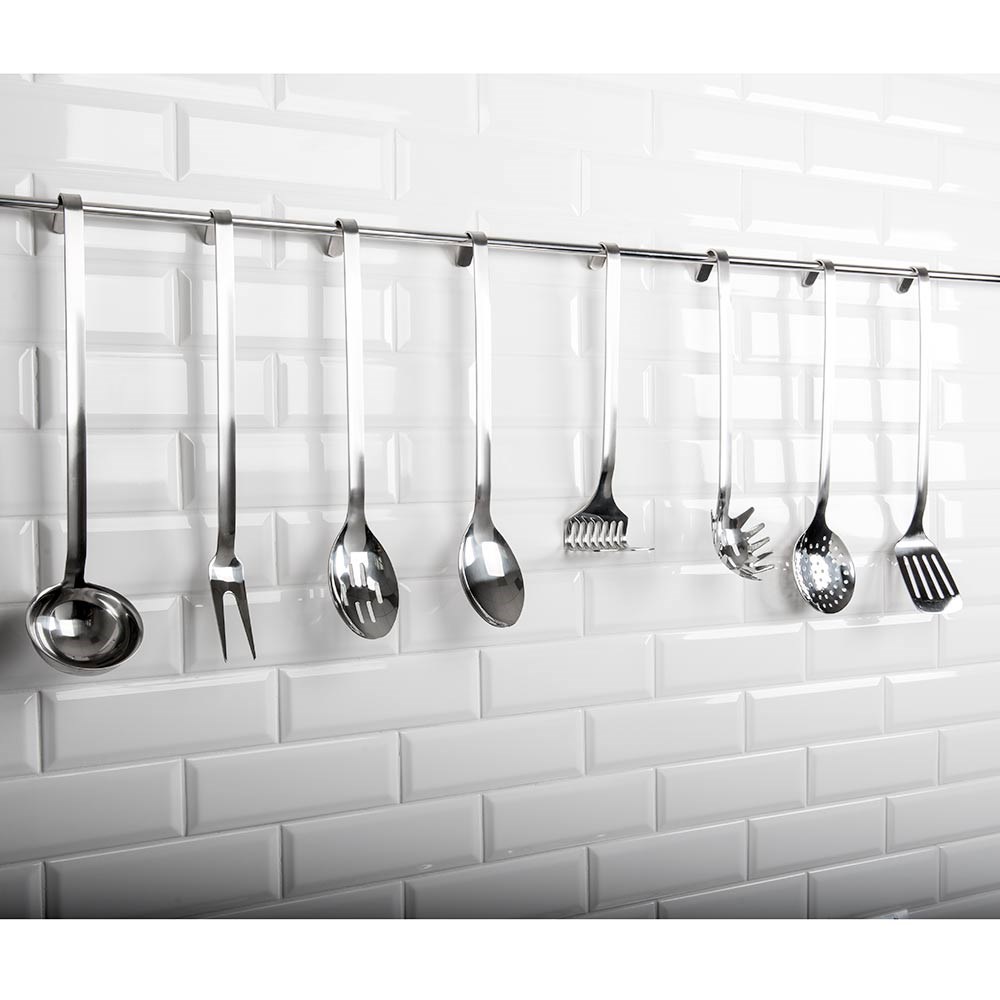 Monoblock Servierlöffel, Stiellänge 40 cm Monoblock Fleischgabel, Stiellänge 40 cm