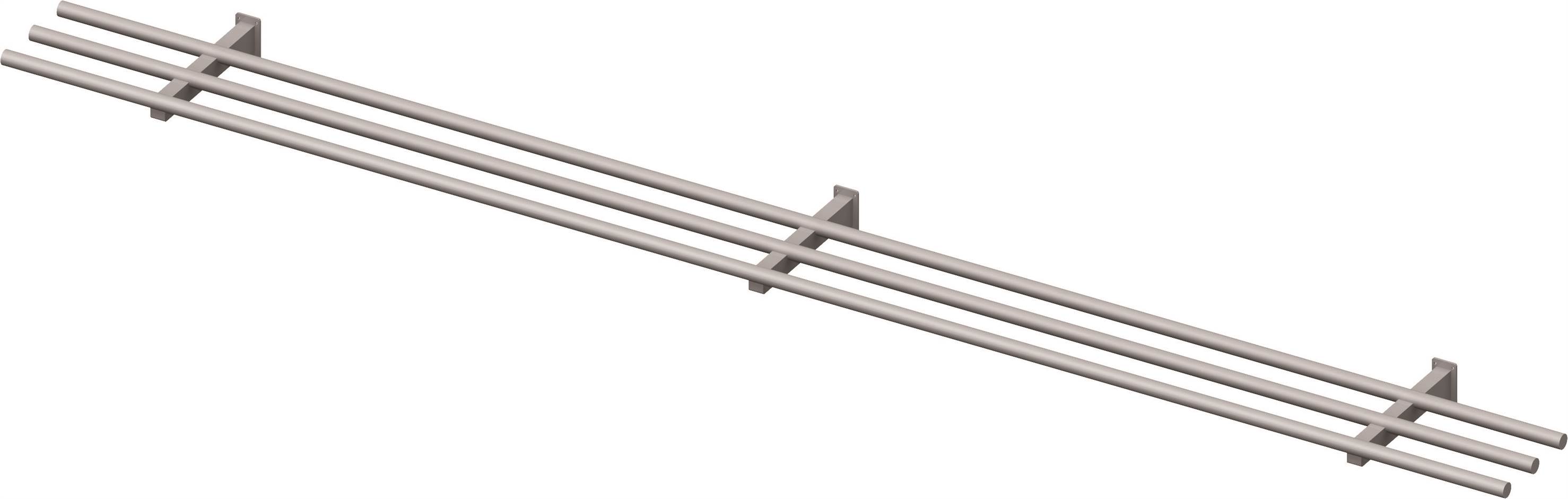 Tablettrutsche, gerade 1000x335x120 für Speisenausgabesysteme