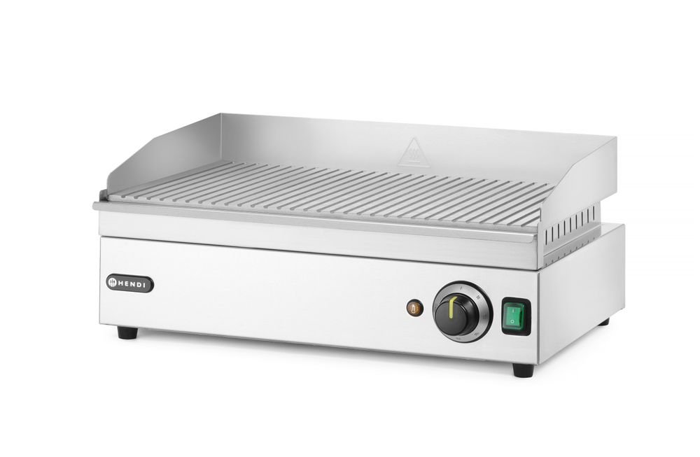 Grillplatte gerillt, HENDI, Kitchen Line, 220-240V/2400W, 527x404x(H)233mm Grillplatte gerillt, HENDI, Kitchen Line, 220-240V/2400W, 527x404x(H)233mm