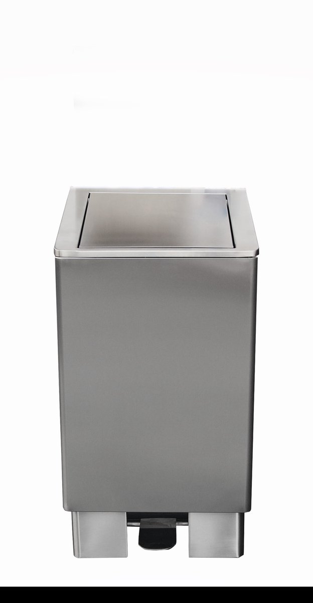 Edelstahlmülleimer90Liter,ModellJupiter