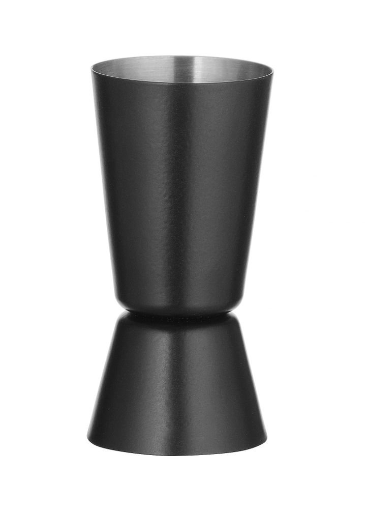 Barmaß 25/35 ml, BarUp, Schwarz, ⌀40x(H)75mm