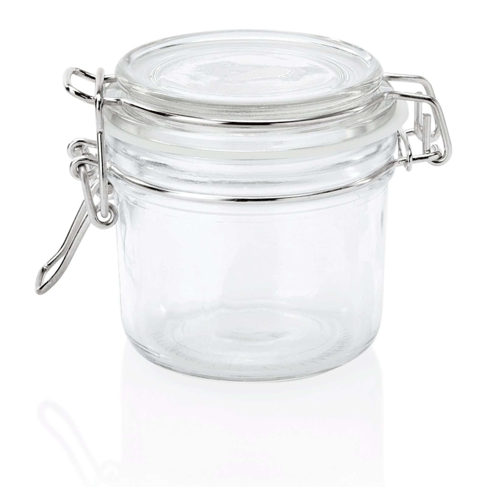 Bügelverschlussglas 200 ml, Ø 8,5 cm, (H) 8,5 cm
