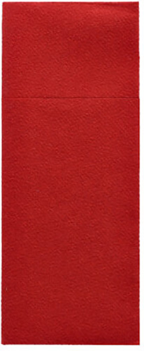 12000 Bestecktaschen, Airlaid 40 cm x 33 cm bordeaux mit Besteckfalz