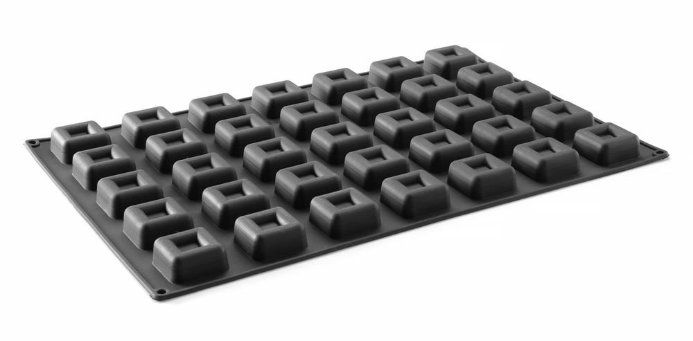 Silikonform QUADRAT, 570x375x(H)25mm