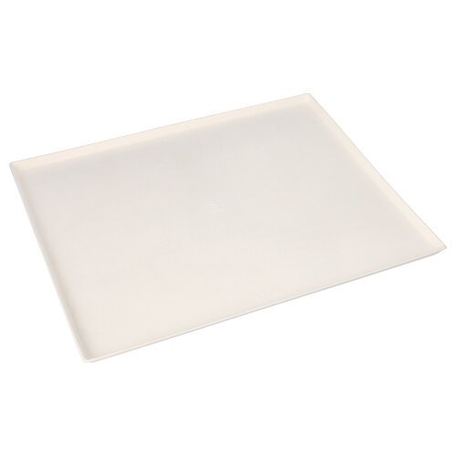 1200 Servierplatten, Zuckerrohr "pure" eckig 32,5 cm x 26,5 cm x 1 cm weiss "Cella"