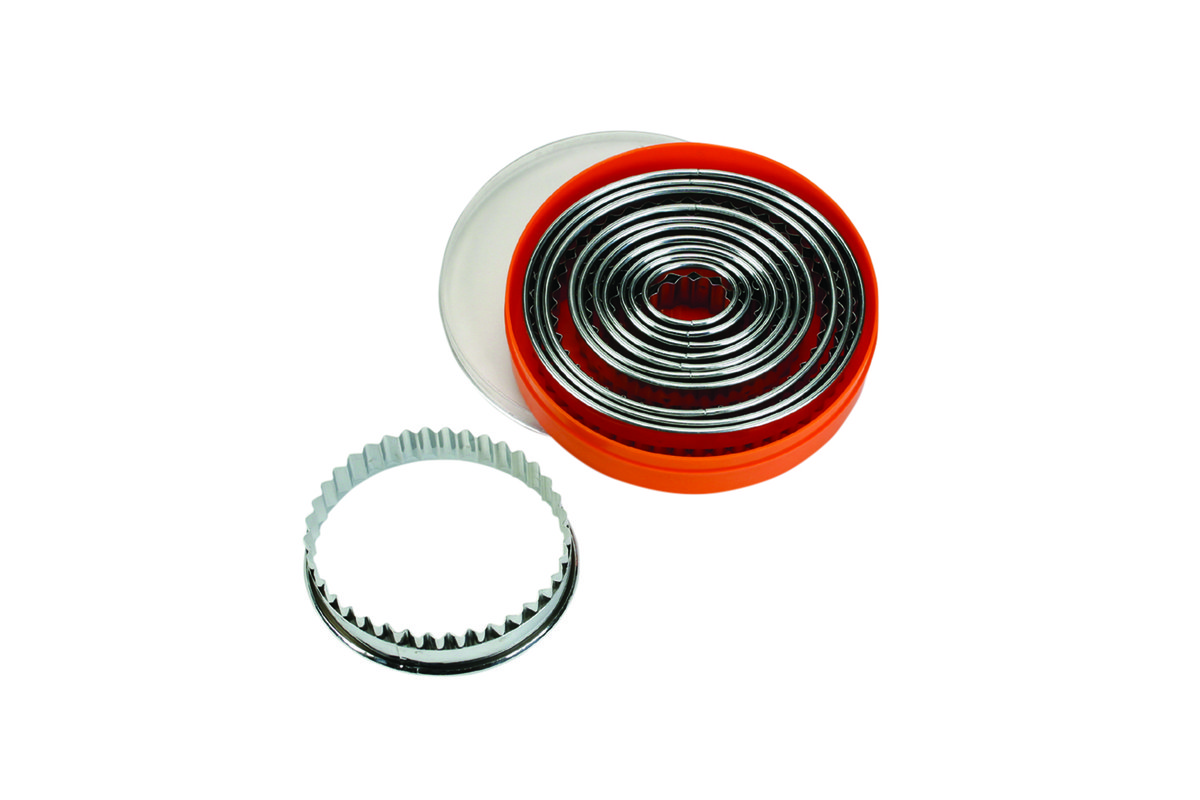 Ausstechersatz oval gezackt 12-tlg Ausstechersatz oval gezackt 12-tlg