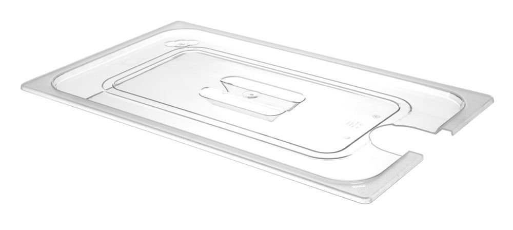 Gastronorm-Deckel mit Sous-Vide-Stick-Aussparung, HENDI, GN 1/2, Transparent, 265x325mm