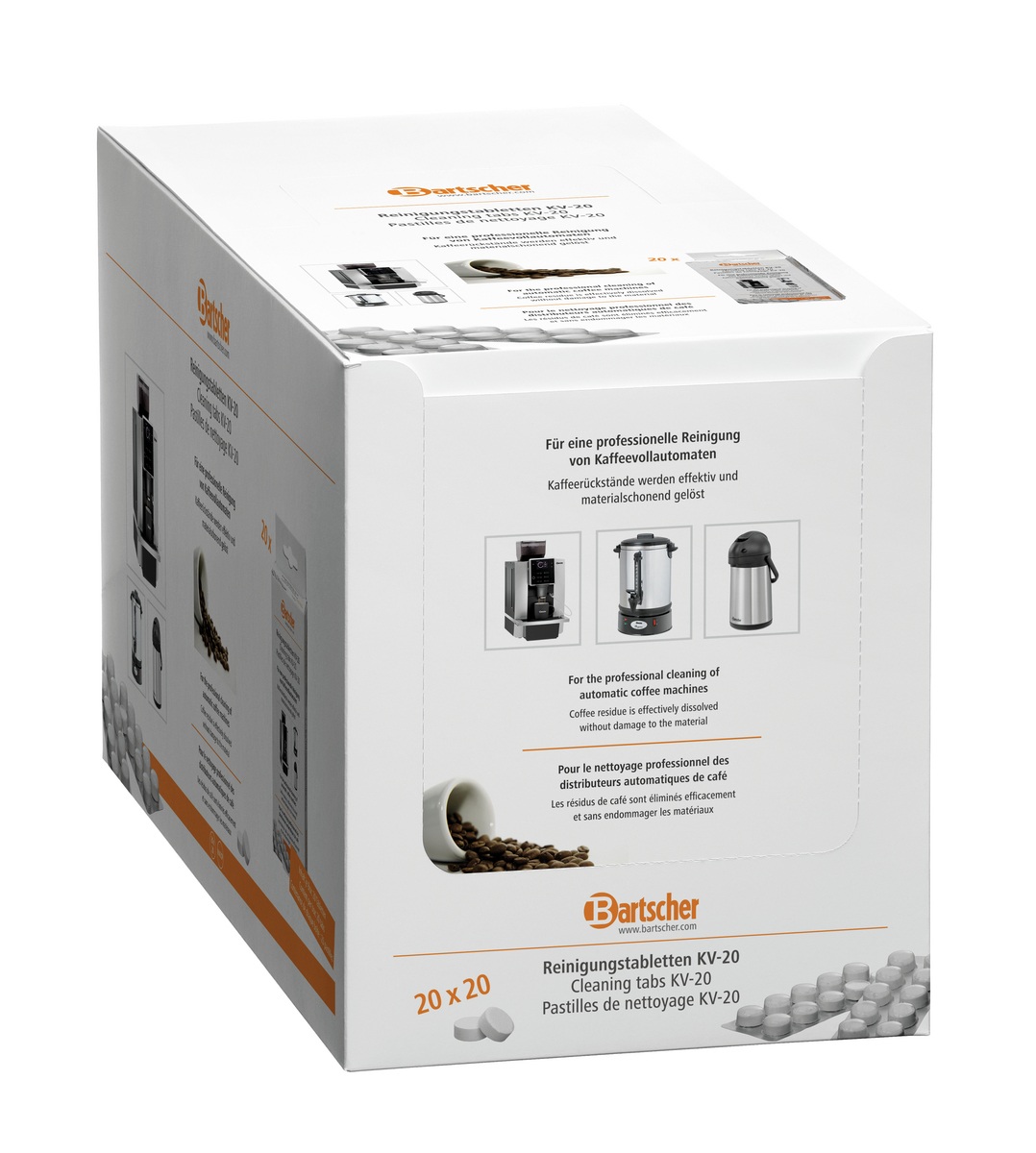 Reinigungstabletten KV-20 Reinigungstabletten KV-20