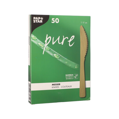 50 Messer, aus Bambus "pure" 17 cm 59000 Messer, aus Bambus "pure" 17 cm