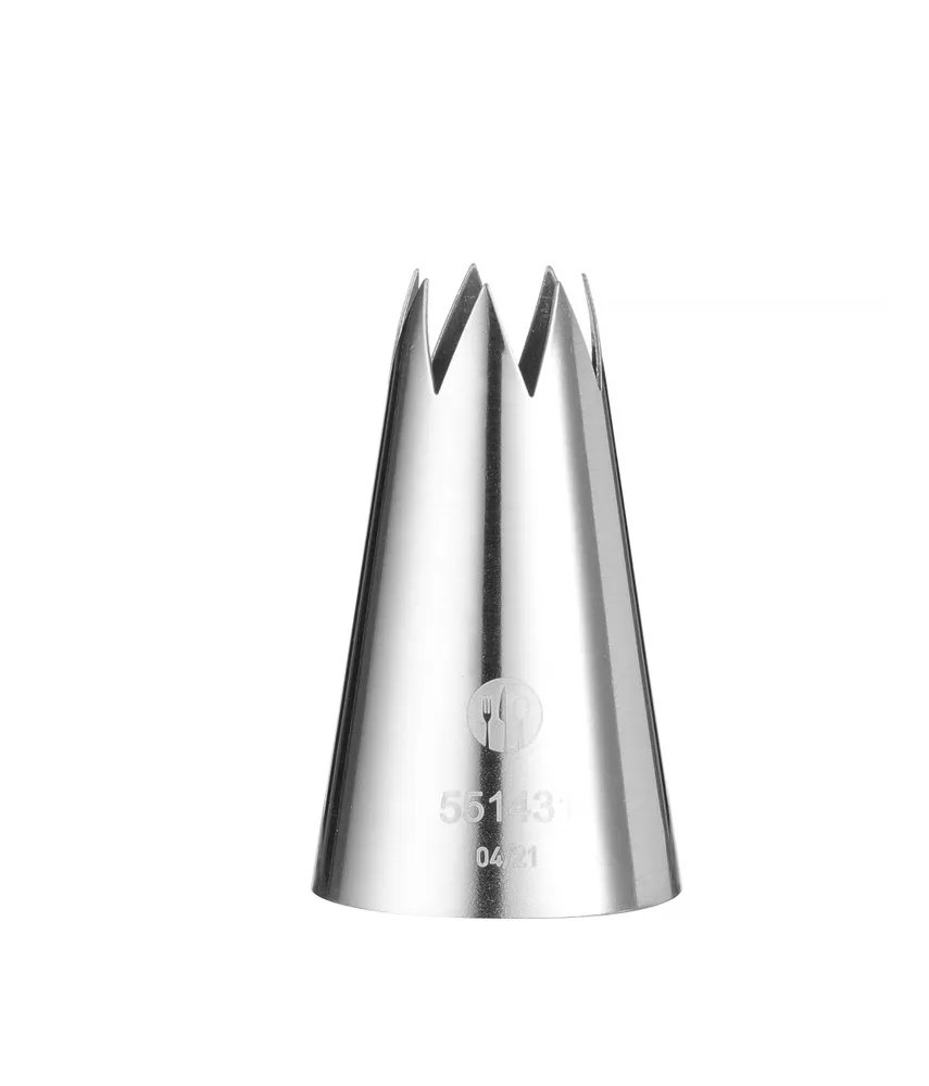 Spritztüllen - gezahnt, ø6-8-10-12-14 Spritztüllen - gezahnt, ø6-8-10-12-14