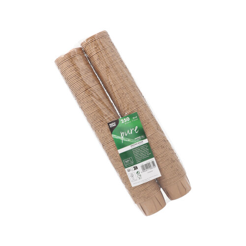 5000 Dressingbecher, Papier "pure" 50 ml Ø 5,8 cm · 3,5 cm braun 60000 Dressingbecher, Papier "pure" 50 ml Ø 5,8 cm · 3,5 cm braun