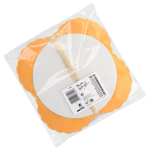 520 Großraumgirlande, Papier Ø 24 cm · 10 m "Deutschland" schwer entflammbar