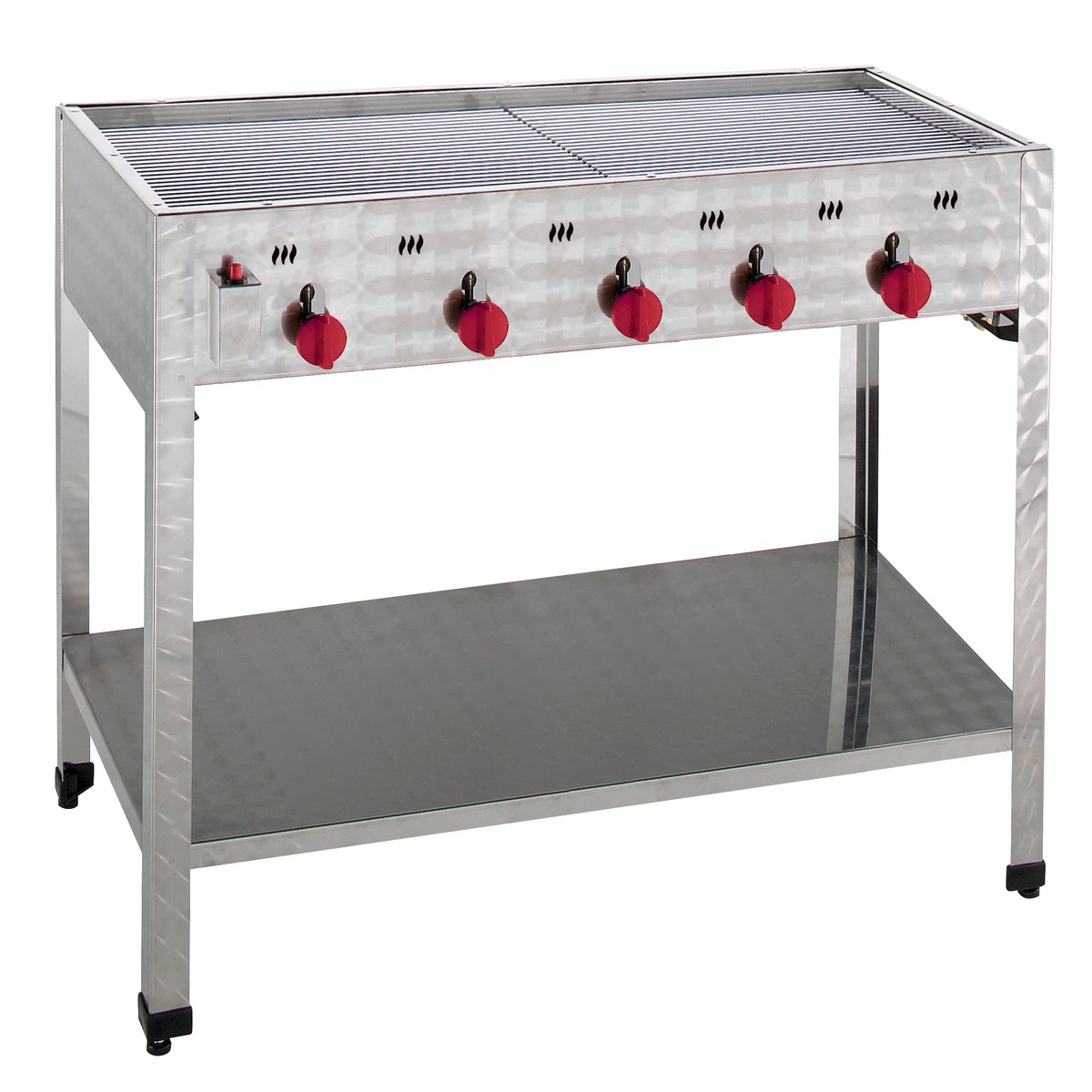 Gas-Kombi-Standbräter 5 5 Brenner Gas-Kombi-Standbräter 5 5 Brenner