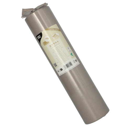 1 Tischläufer, Tissue "ROYAL Collection" 24 m x 40 cm grau 1 Tischläufer, Tissue "ROYAL Collection" 24 m x 40 cm grau