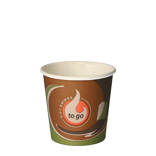 30000 Trinkbecher, Pappe "To Go" 0,1 l Ø 6 cm · 6 cm