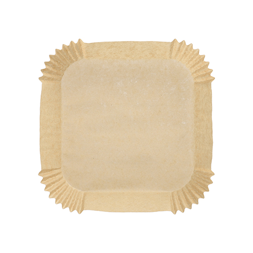 100 Backpapiere 16 cm x 16 cm x 4,5 cm braun für Heißluftfritteusen 32000 Backpapiere 16 cm x 16 cm x 4,5 cm braun für Heißluftfritteusen