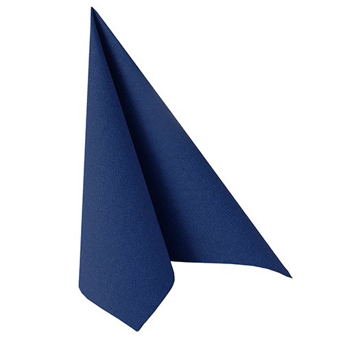 12000 Servietten "ROYAL Collection" 1/4-Falz 40 cm x 40 cm dunkelblau