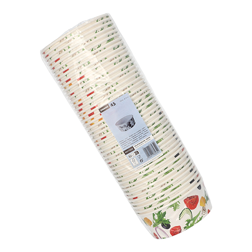 3600 Salatschalen, Pappe "To Go" 750 ml Ø 15 cm · 6 cm "Salad"